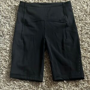 lululemon Black 8 inch Bike Shorts